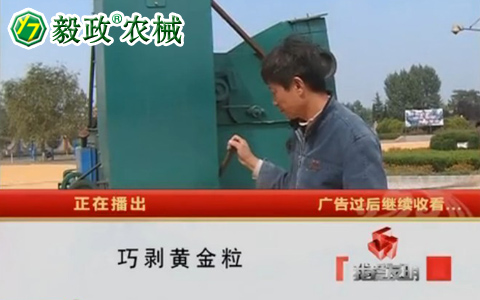 中央電視臺(tái)10套《我愛發(fā)明》之“巧剝黃金?！蹦ЯΠl(fā)明秀